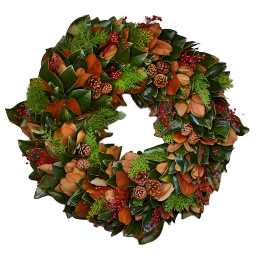 Little Gem & Berries Wreath